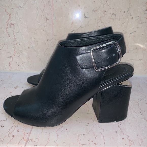 Alexander Wang Cutout Leather Nadia Sandal Heels - Picture 11 of 13